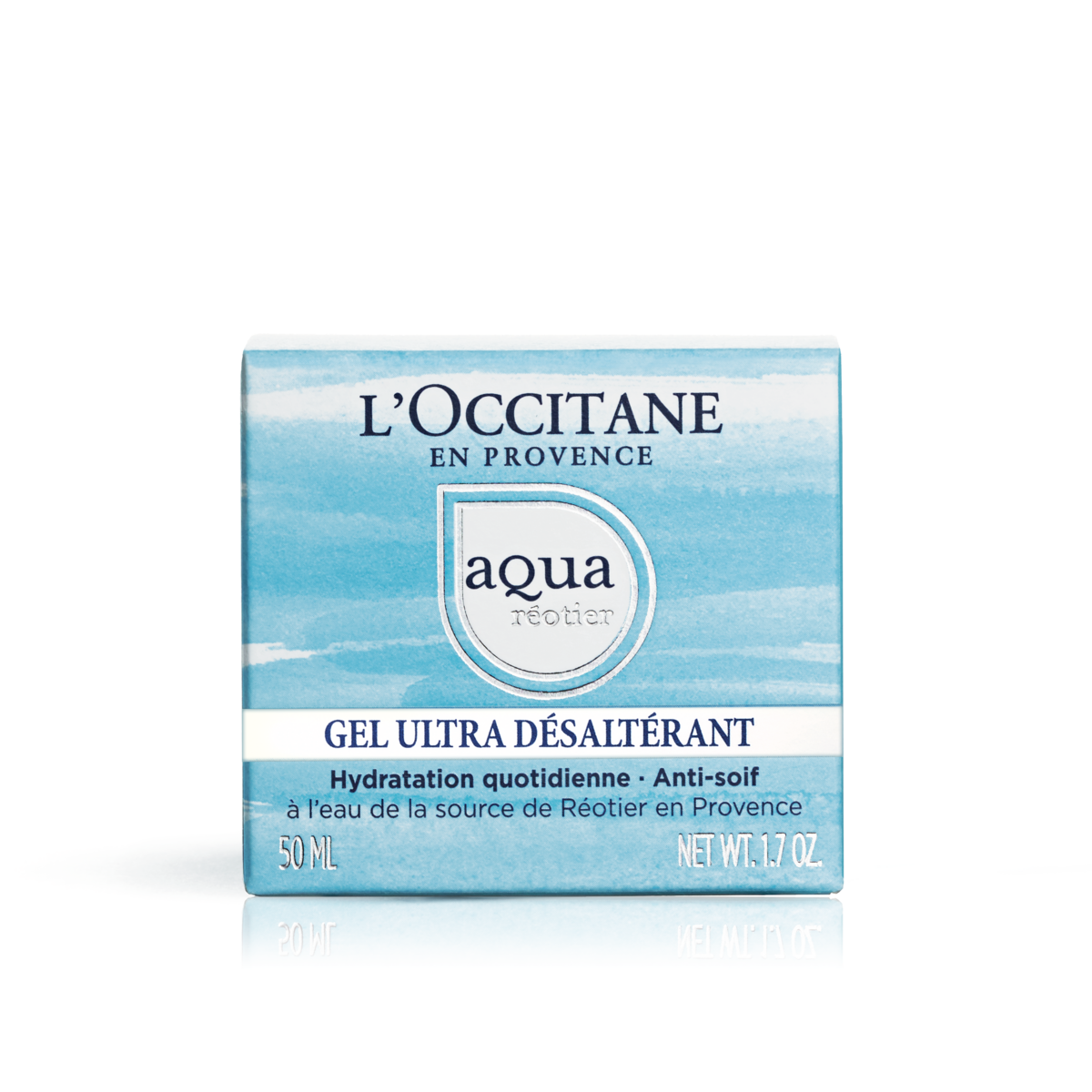 Xhel Ultra Hidratues Etje-Shuarës për Fytyrën me Aqua Réotier